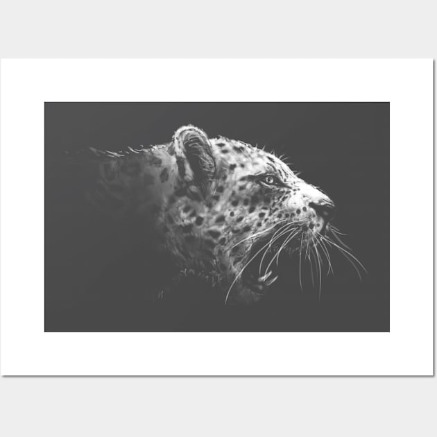 Leopard Wall Art by KalebLechowsk